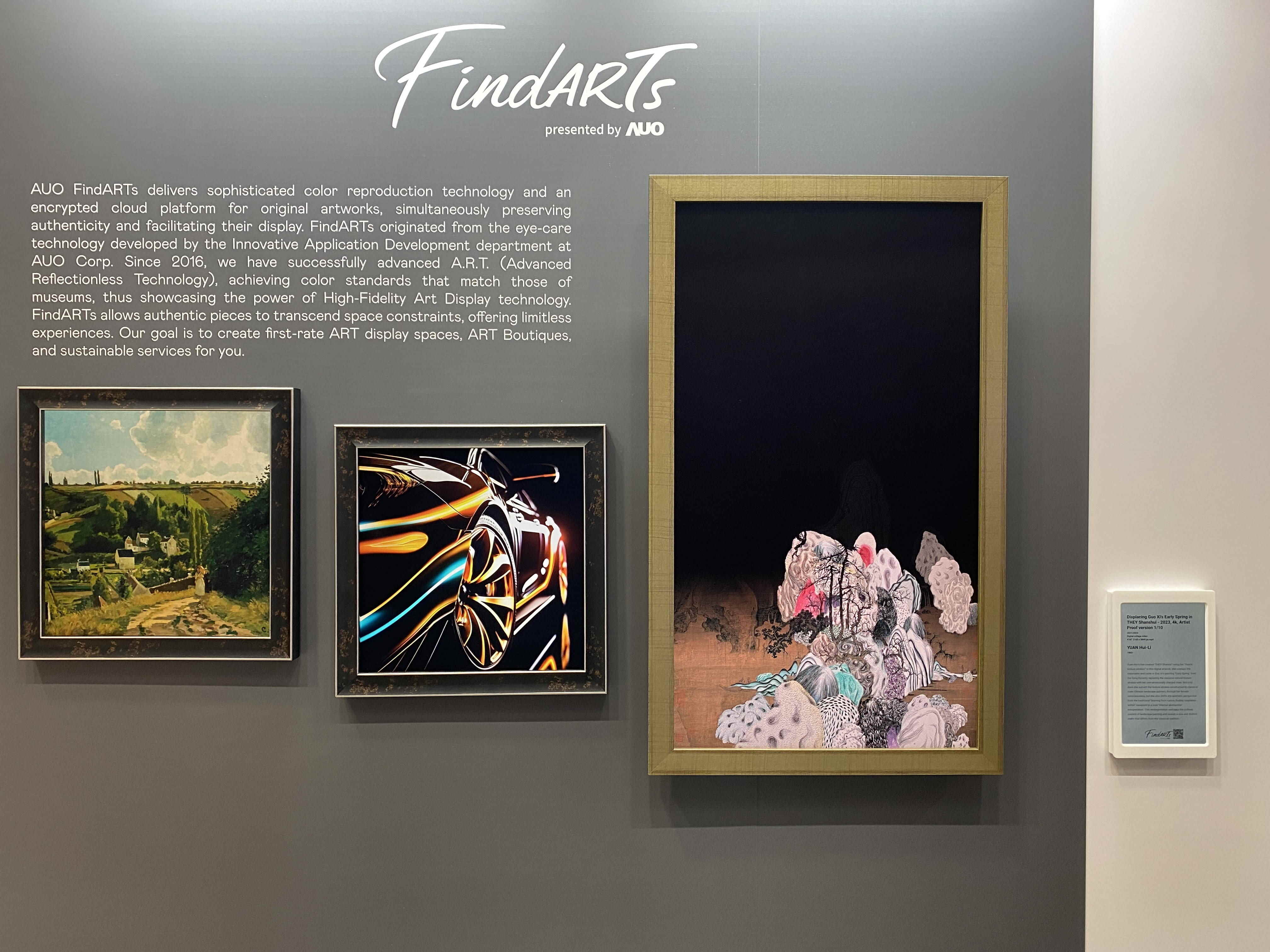 借助开云电竞FindARTs 艺术空间服务解决方案，汽车销售展示间可以摆设与客户喜好相符的艺术精品，同时与车示车并列，营造艺术空间氛围，提升赏车质感。