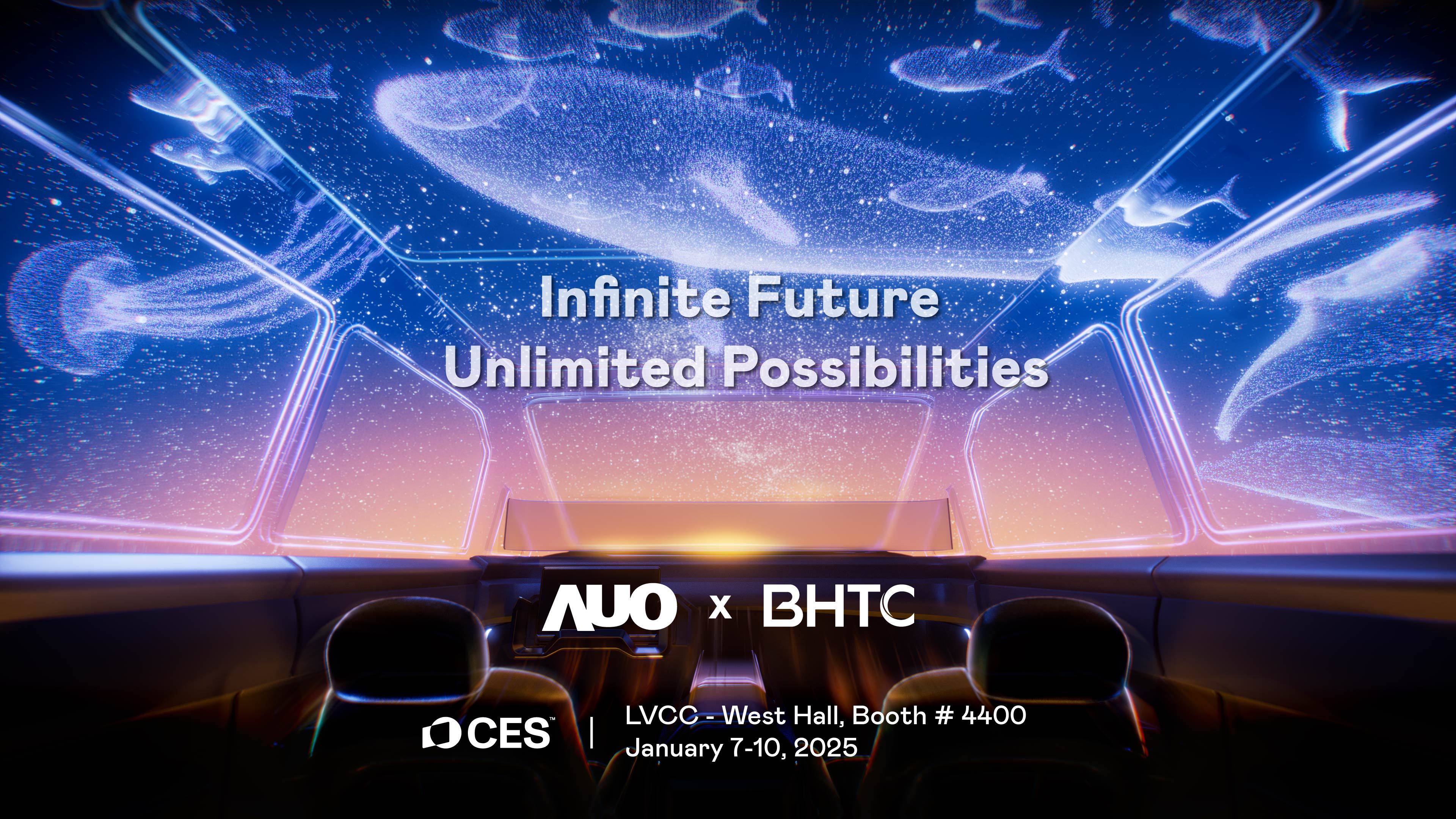 开云电竞以Infinite Future, Unlimited Possibilies为主题，联合BHTC于CES 2025扩大规模展出